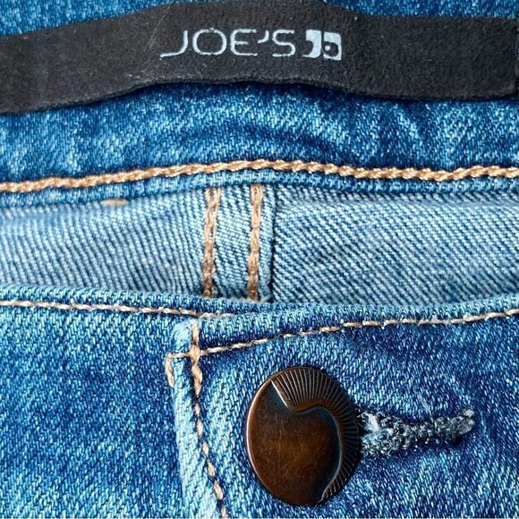Joe’s Jeans The Cigarette Cuffed Crop Jeans in Blue Wash Women’s 31 - Picture 9 of 11
